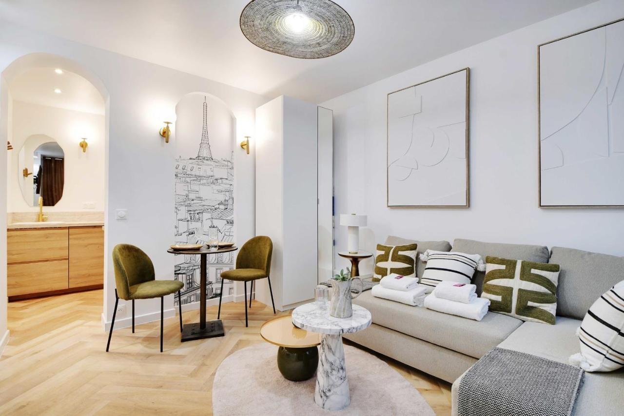 Ferienwohnung Cozy Studio In The Vibrant Heart Of Paris Exterior foto