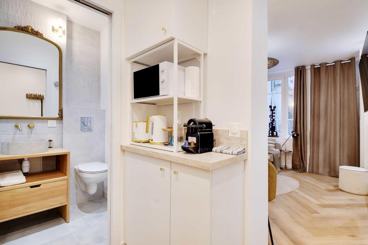 Ferienwohnung Cozy Studio In The Vibrant Heart Of Paris Exterior foto