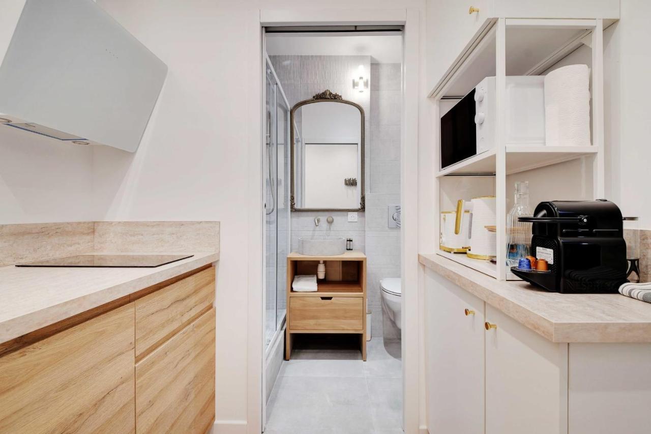 Ferienwohnung Cozy Studio In The Vibrant Heart Of Paris Exterior foto