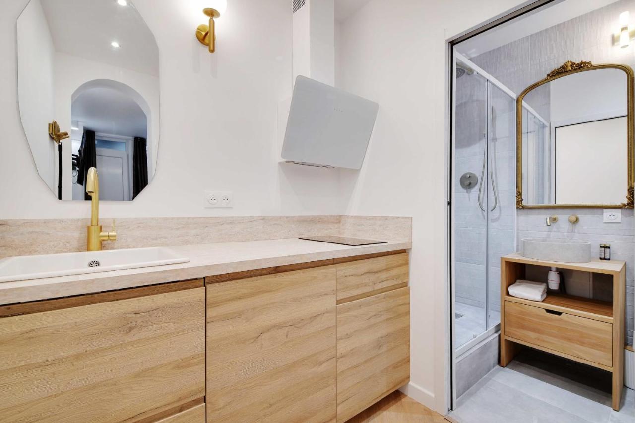 Ferienwohnung Cozy Studio In The Vibrant Heart Of Paris Exterior foto