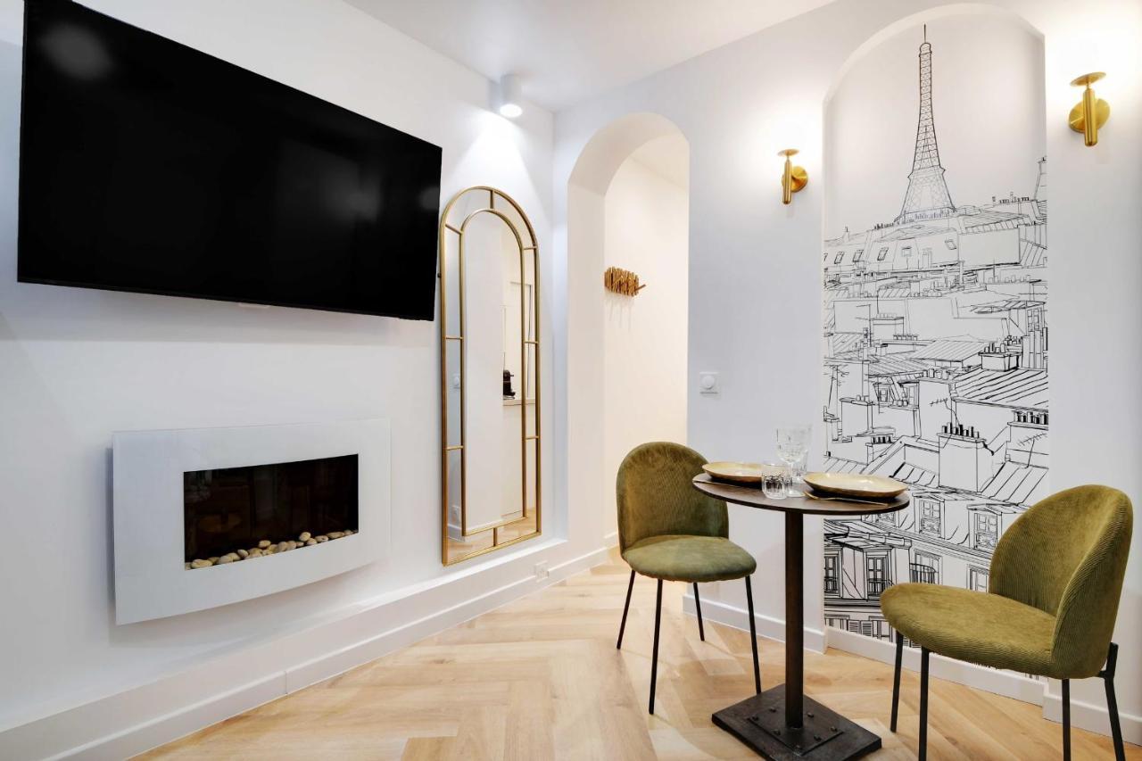 Ferienwohnung Cozy Studio In The Vibrant Heart Of Paris Exterior foto